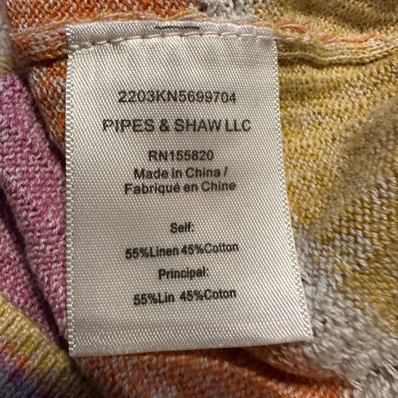 Veronica Beard - Raimi Color-Blocked Pullover Sweater - Pastel Multi - Picture 10 of 12